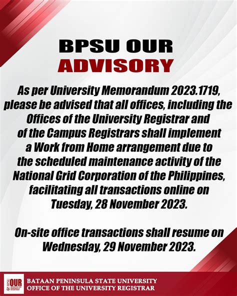 BPSU OUR .